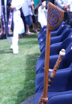 ニュージーランド先住民族マオリの杖