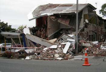 ニュージーランド大地震
