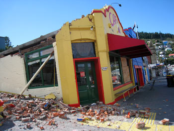 クライストチャーチ地震後のリトルトン